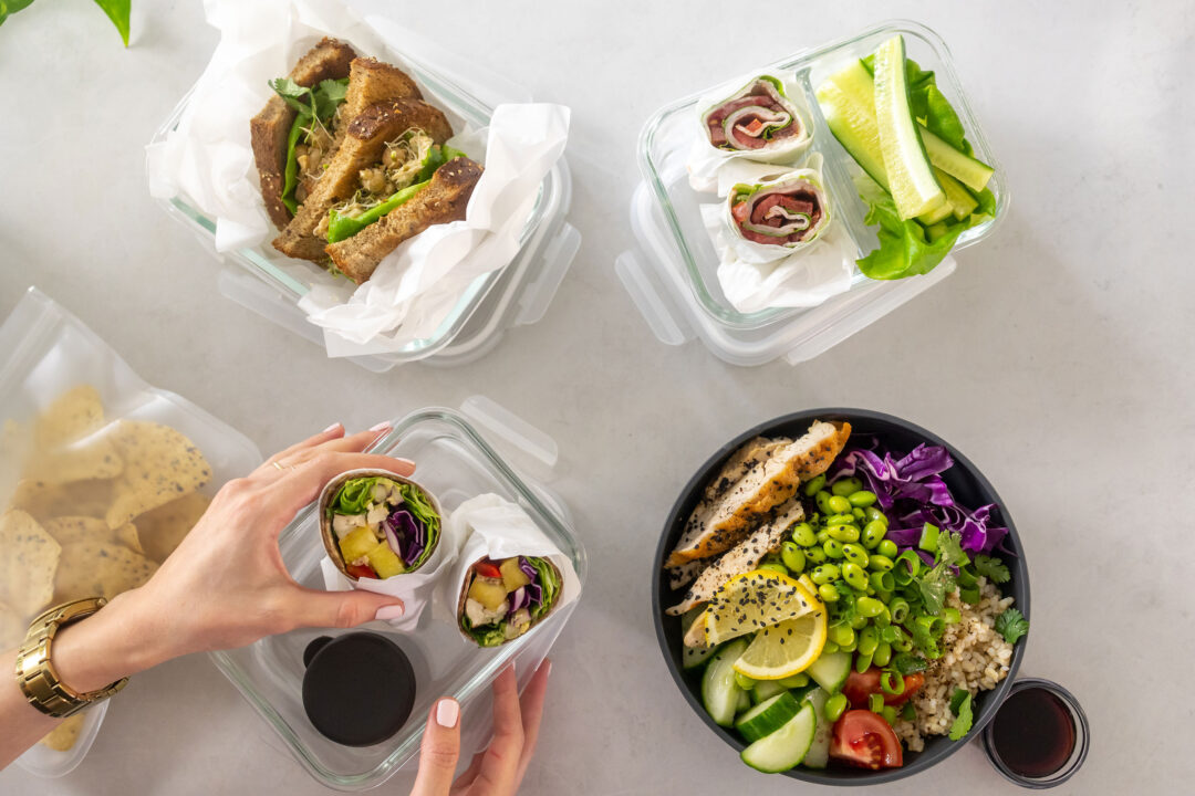 easy healthy packed lunches for school or work