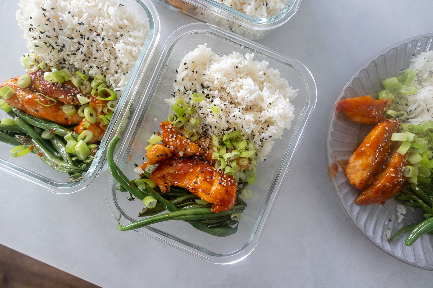 honey chicken meal prep for weight loss