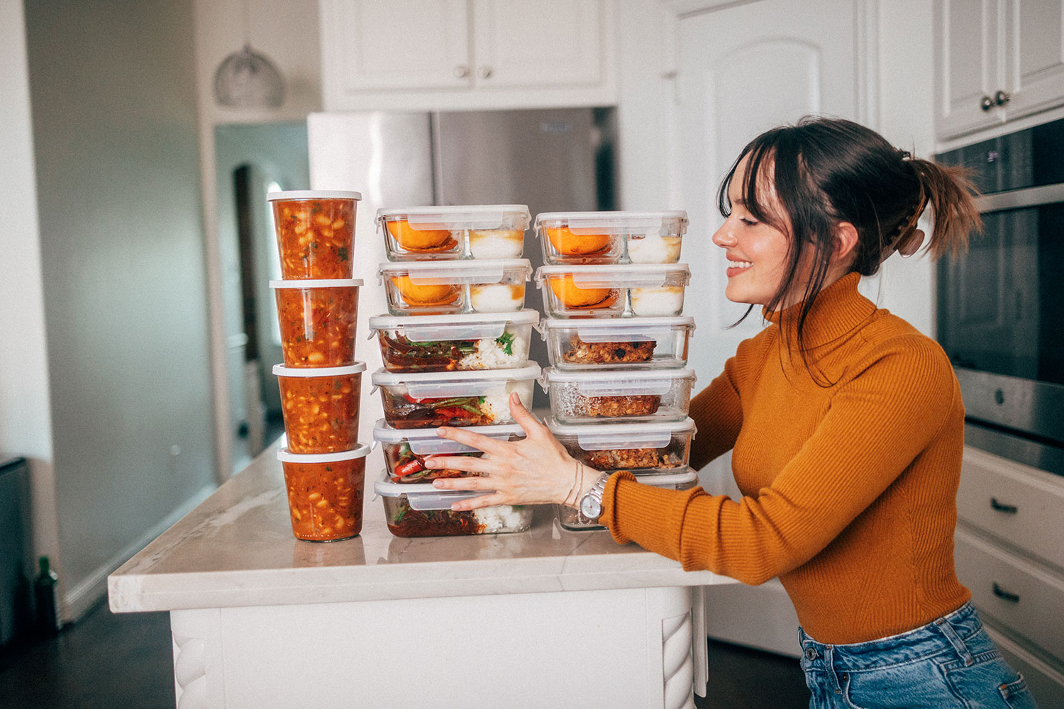 1 hour high protein meal prep - to get healthy or lose weight