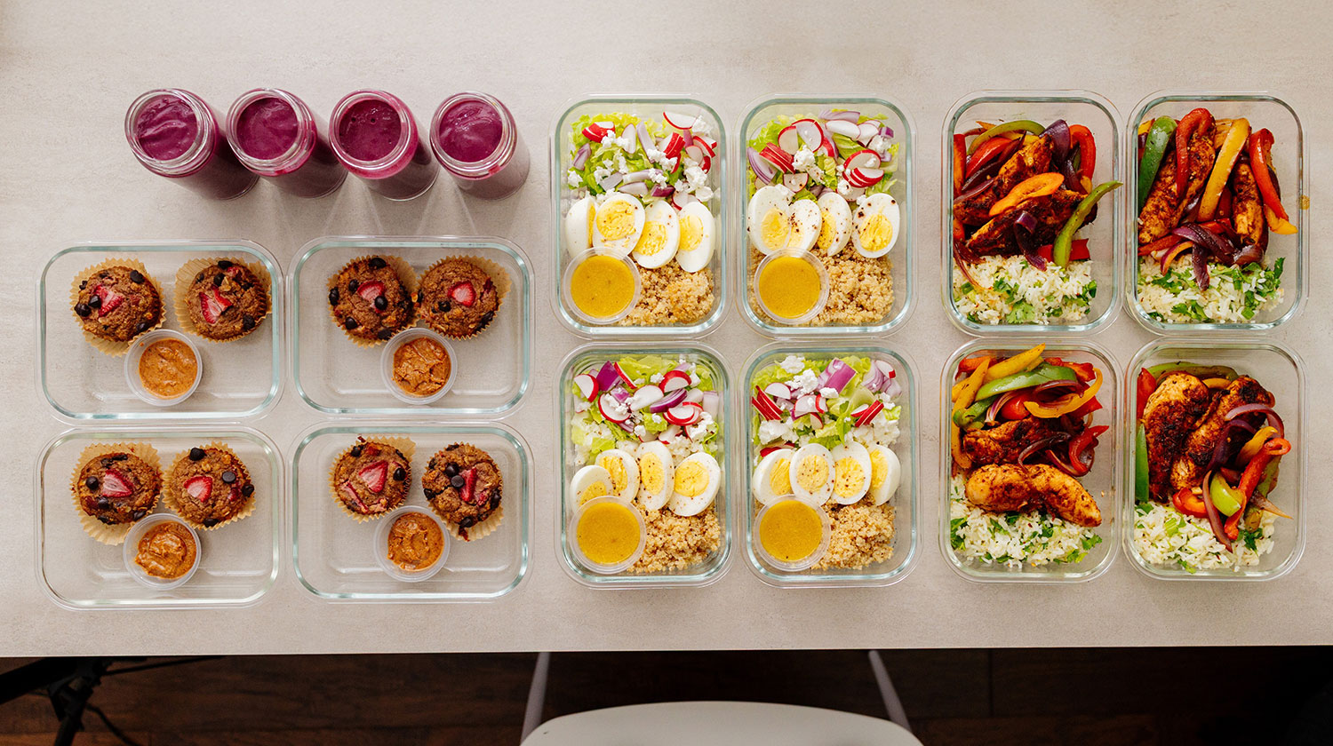 High protein meal prep for women