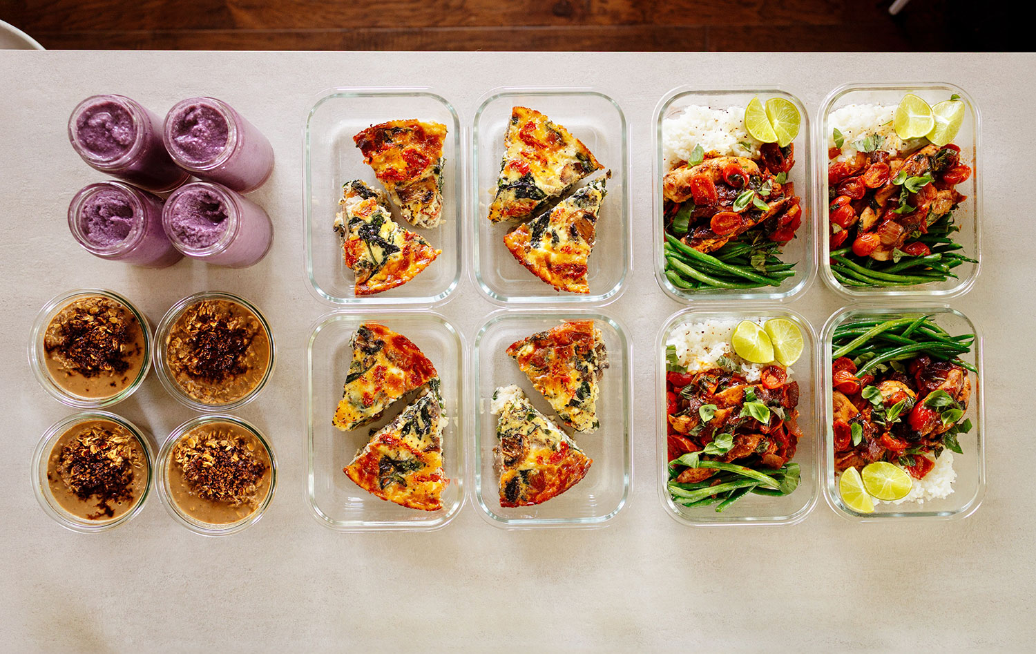 summer high protein meal prep